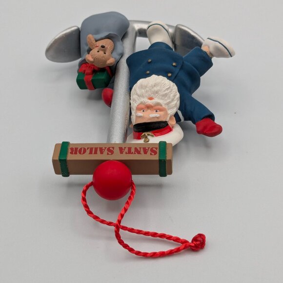 Hallmark Keepsake Santa Sailor 1991 Vintage Christmas Ornament - Picture 5 of 11